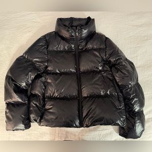 Uniqlo Women’s XS Ultra Light Down Shiny Puffer Jacket - Black